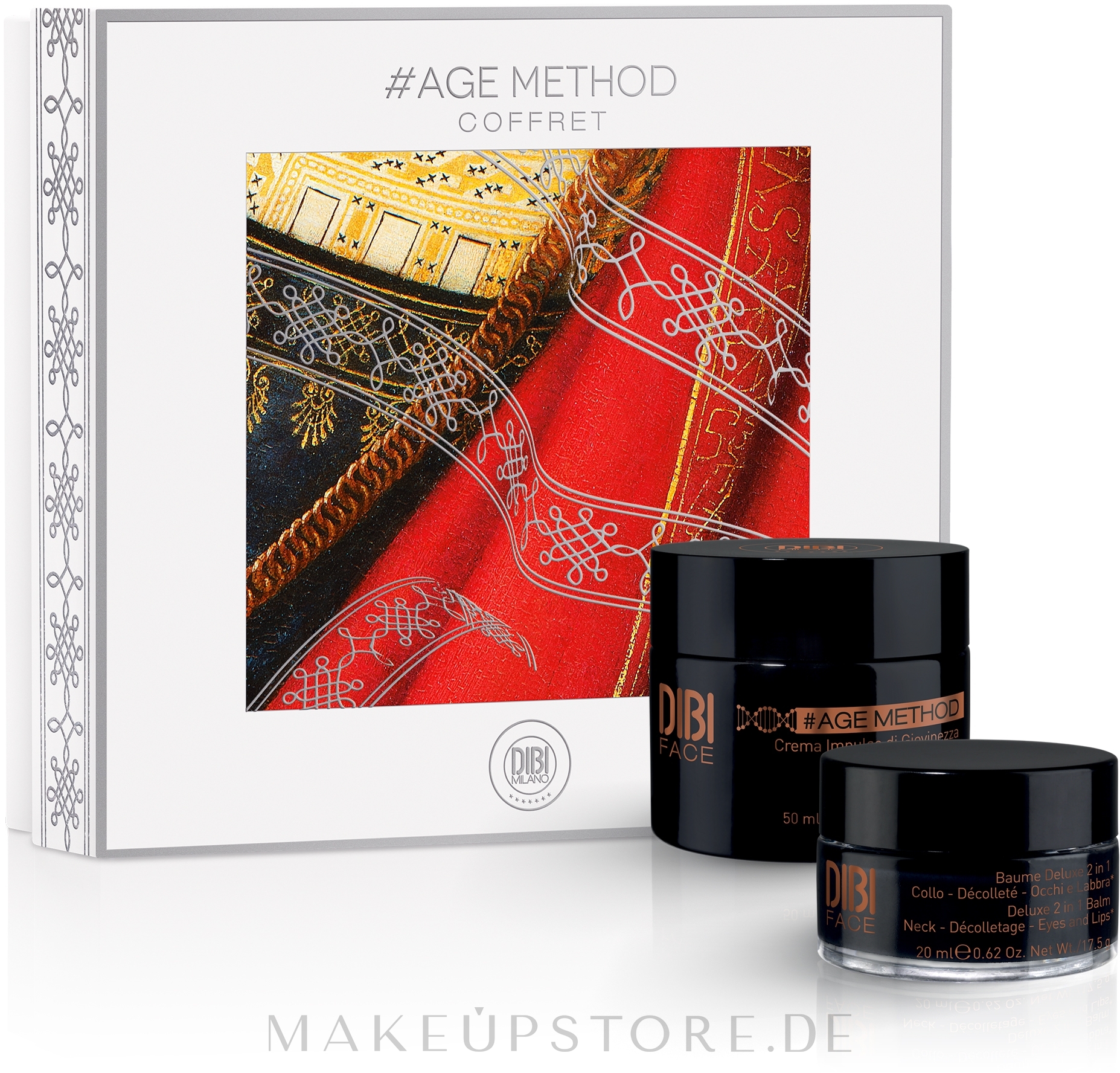 Set - DIBI Milano Age Method Kit (Gesichtscreme 50ml + Gesichtsbalsam 20ml)